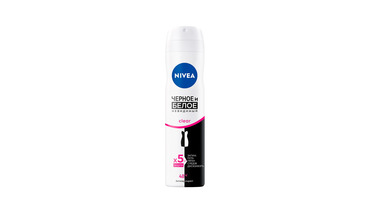 Изображение товара Женский спрей дезодорант-антиперспирант Nivea Clear Черное и Белое 150 мл
