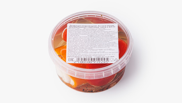 Изображение товара Ассорти перцев фаршированных сливочным сыром ВкусВилл 200 г