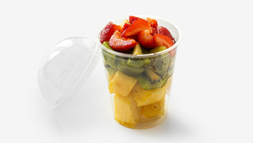 Изображение товара Фруктовый микс ананас киви клубника 300 г ВкусВилл