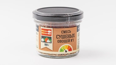 Изображение товара Приправа Смесь овощей №1 ВкусВилл 50 г натуральная специя для блюд