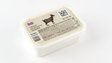 Изображение товара Козий творог мдж 200 г ВкусВилл натуральный для завтрака и кулинарии