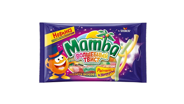 Изображение товара Жевательные конфеты Mamba Волшебный Твист 70 г с фруктовыми вкусами
