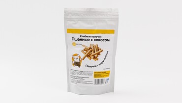 Изображение товара Хлебные палочки "Пшенные с кокосом"
