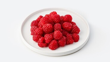 Изображение товара Малина мытая, 125 г от ВкусВилл - свежие ягоды