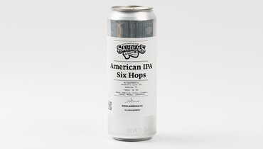 Изображение товара Пиво "Saldens Six Hops American IPA", ж/б 450 мл