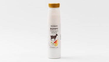 Изображение товара Йогурт питьевой из козьего молока "Яблоко-груша" 2,8-5,6%