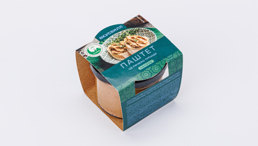 Изображение товара Паштет из печени индейки и курицы ВкусВилл халяль мягкий и ароматный