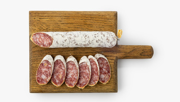 Изображение товара Колбаса Строльгино с кедровыми орехами и плесенью