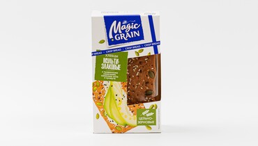 Изображение товара Хлебцы "Magic Grain" с семенами тыквы, льна и кунжута