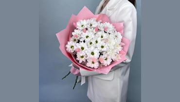 Изображение товара Букет из хризантем N47180 FMART by flowwow