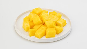 Изображение товара Ананас медовый кубики свежие 150 г ВкусВилл натуральный фруктовый продукт