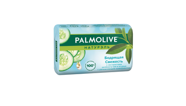 Изображение товара Мыло туалетное Palmolive Бодрящая свежесть зеленый чай и огурец 90 г