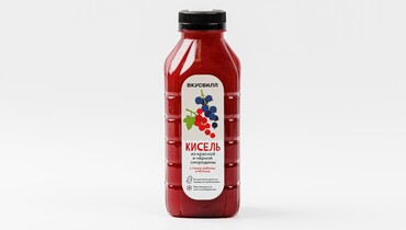 Изображение товара Кисель из красной и черной смородины, 500 мл