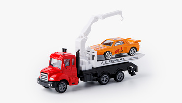 Изображение товара Игрушки металлический набор Эвакуатор и легковой автомобиль, инерционный механизм