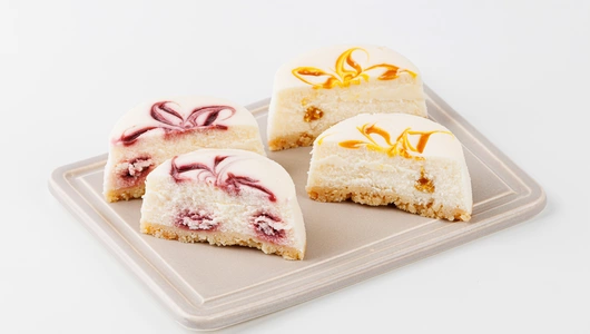 Набор мини чизкейков "Малина, Манго", 2 шт Набор мини чизкейков "Малина, Манго", 2 шт