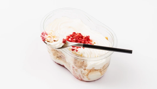 Десерт "Малиновые мечты" с сырно-сливочным кремом зам. 175 г