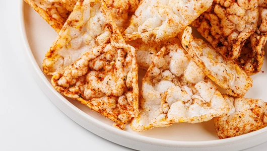 Флайчипсы зерновые с томатом и оливками