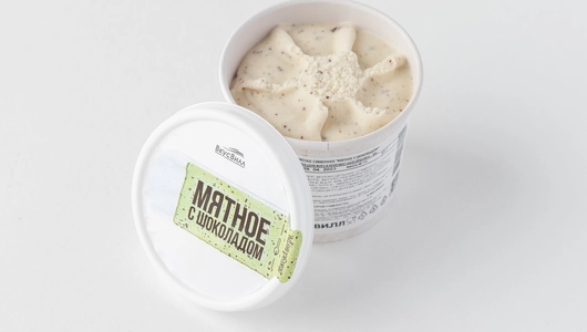 Мороженое "Мятное с Шоколадом"