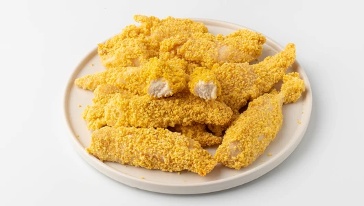 Стрипсы из мяса цыплят-бройлеров в панировке, зам. Стрипсы из мяса цыплят-бройлеров в панировке, зам.