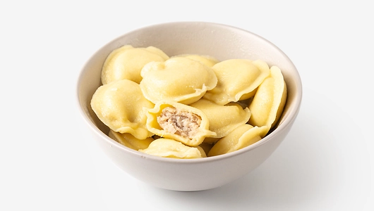 Пельмени без глютена с индейкой