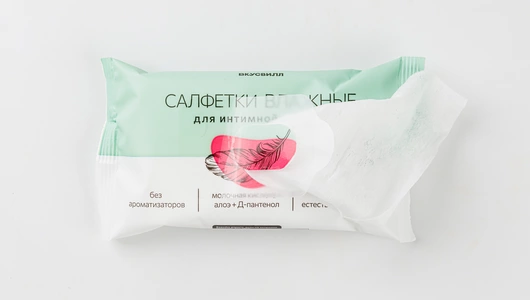 Салфетки влажные для интимной гигиены, 15 шт Салфетки влажные для интимной гигиены, 15 шт