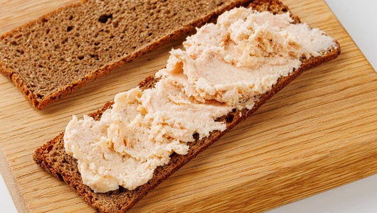 Риет из форели радужной с мягким творогом, 100 г