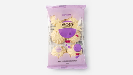 Зефир черничный в белом шоколаде Зефир черничный в белом шоколаде