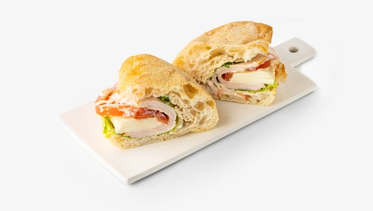 Панини с индейкой и моцареллой, шт СП Панини с индейкой и моцареллой, шт СП