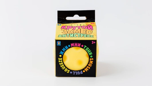 Игрушка-антистресс "Сыр", 6 см.