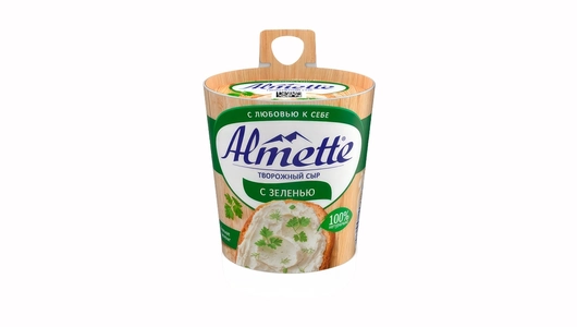 Сыр творожный Almette с зеленью 60% 150 г Сыр творожный Almette с зеленью 60% 150 г