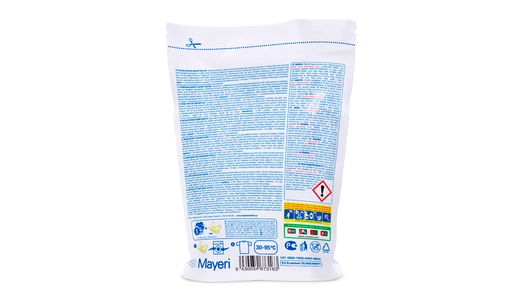 Капсулы для стирки белья Mayeri Sensitive ЭКО в пакете 16 шт