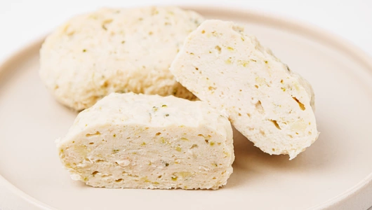 Котлета куриная на пару фаршированная брокколи