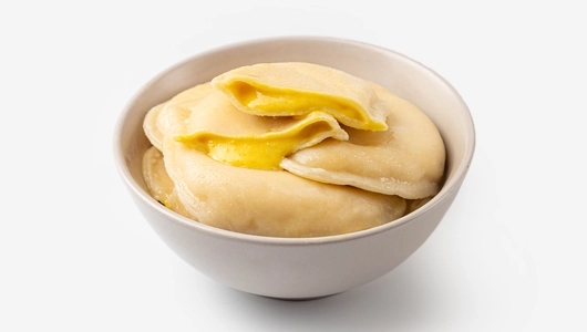 Вареники с манго и творожным сыром, ВЕС