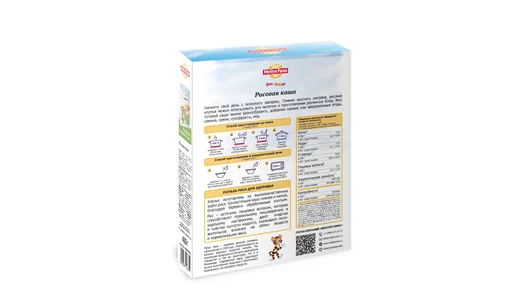 Каша Myllyn Paras Тигренок рисовая б/п 4 мин 400 г