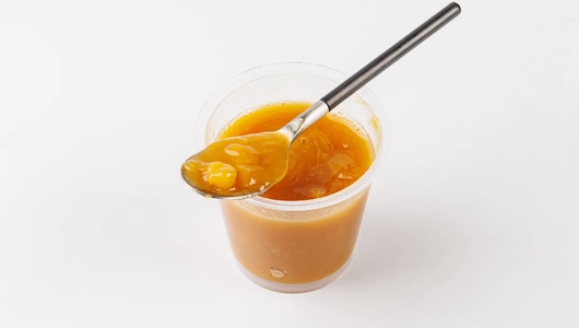 Десерт фруктовый "Маракуйя-ананас" Десерт фруктовый "Маракуйя-ананас"