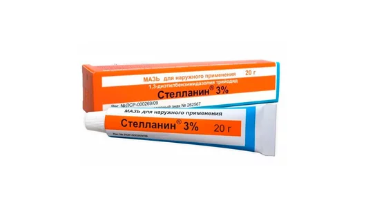 Стелланин мазь туба 3% 20г