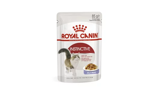 Royal Canin паучи Для взрослых кошек, кусочки в желе, Instinctive