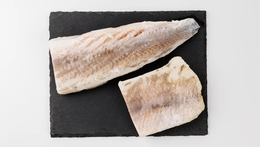 Угольная рыба (черная треска) филе-кусок без кожи зам., 500 г