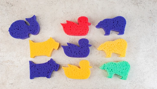 Губка для купания "Дружок"