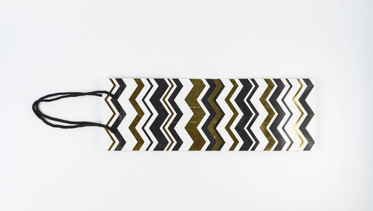 Пакет подарочный ламинированный под бутылку