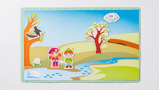 Игра магнитная "Времена года" Игра магнитная "Времена года"