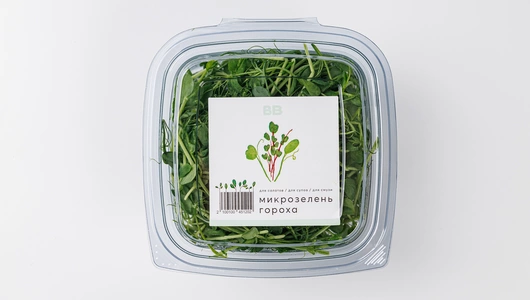 Микрозелень гороха, 50 г Микрозелень гороха, 50 г