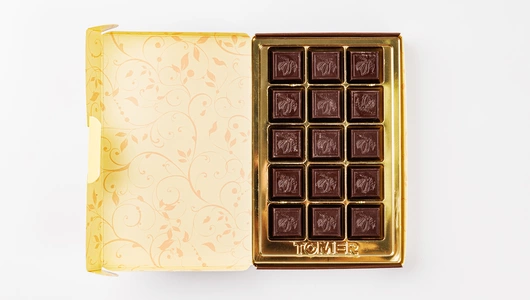 Шоколад горький с имбирем