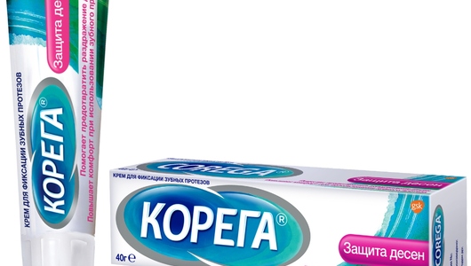 Corega Корега Защита Десен, крем для фиксации зубных протезов, 40 г
