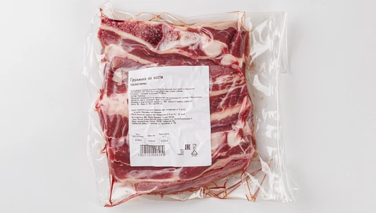 Телятина грудинка на кости охл., вес