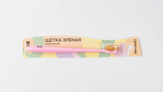 Щетка зубная классическая (средняя)