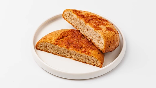 Кукис с карамелью и арахисовой пастой Кукис с карамелью и арахисовой пастой