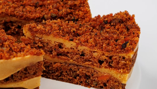 Торт постный "Морковный с пеканом" зам. Торт постный "Морковный с пеканом" зам.