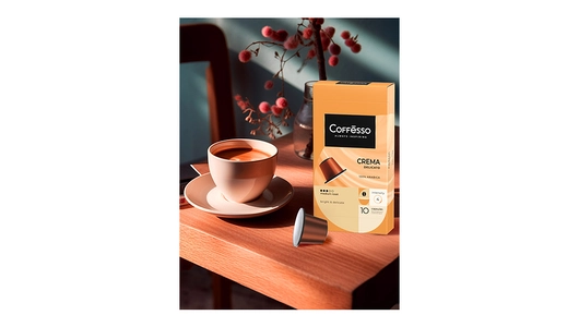 Кофе в капсулах для кофемашин Coffesso Crema Delicato 10 шт Кофе в капсулах для кофемашин Coffesso Crema Delicato 10 шт