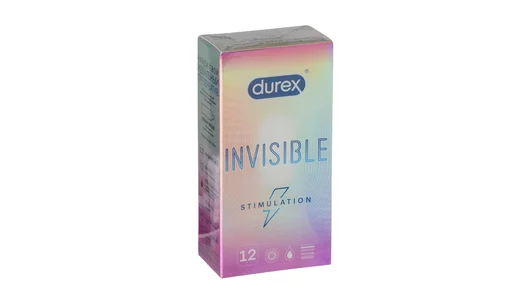 Презервативы Дюрекс/Durex инвизибл Invisible stimulation №12